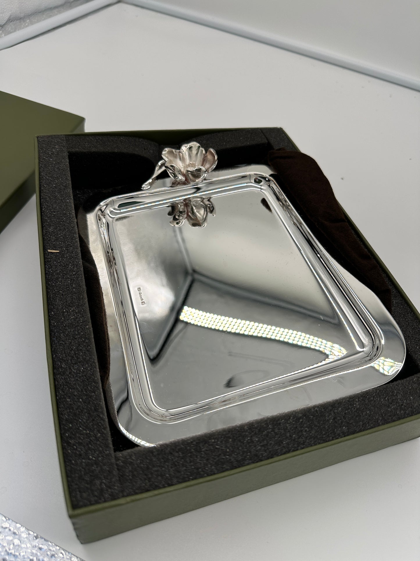 Christofle Anemone Tray