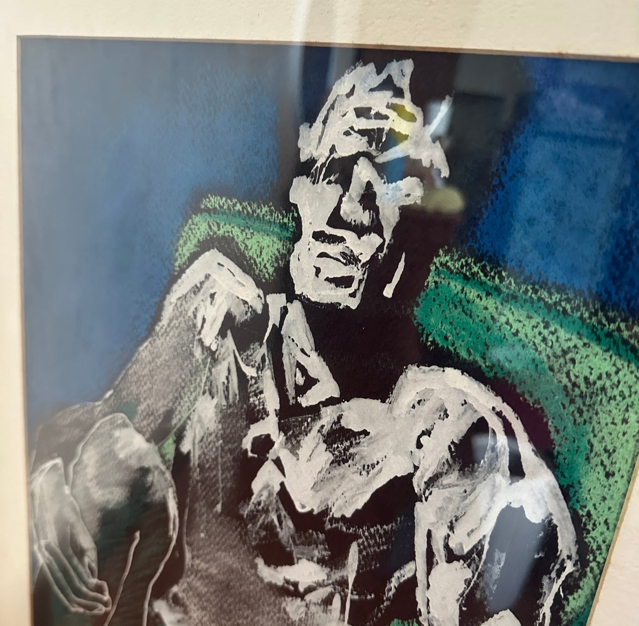 Male Figure Framed Art