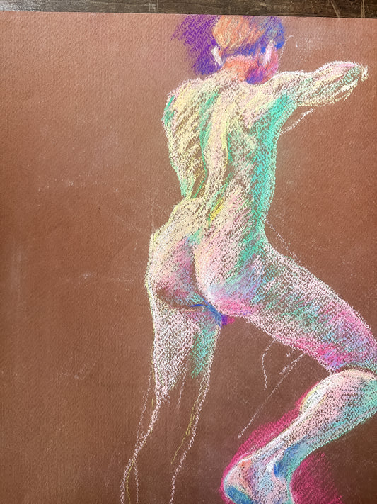 Pastel Rainbow Male Figure