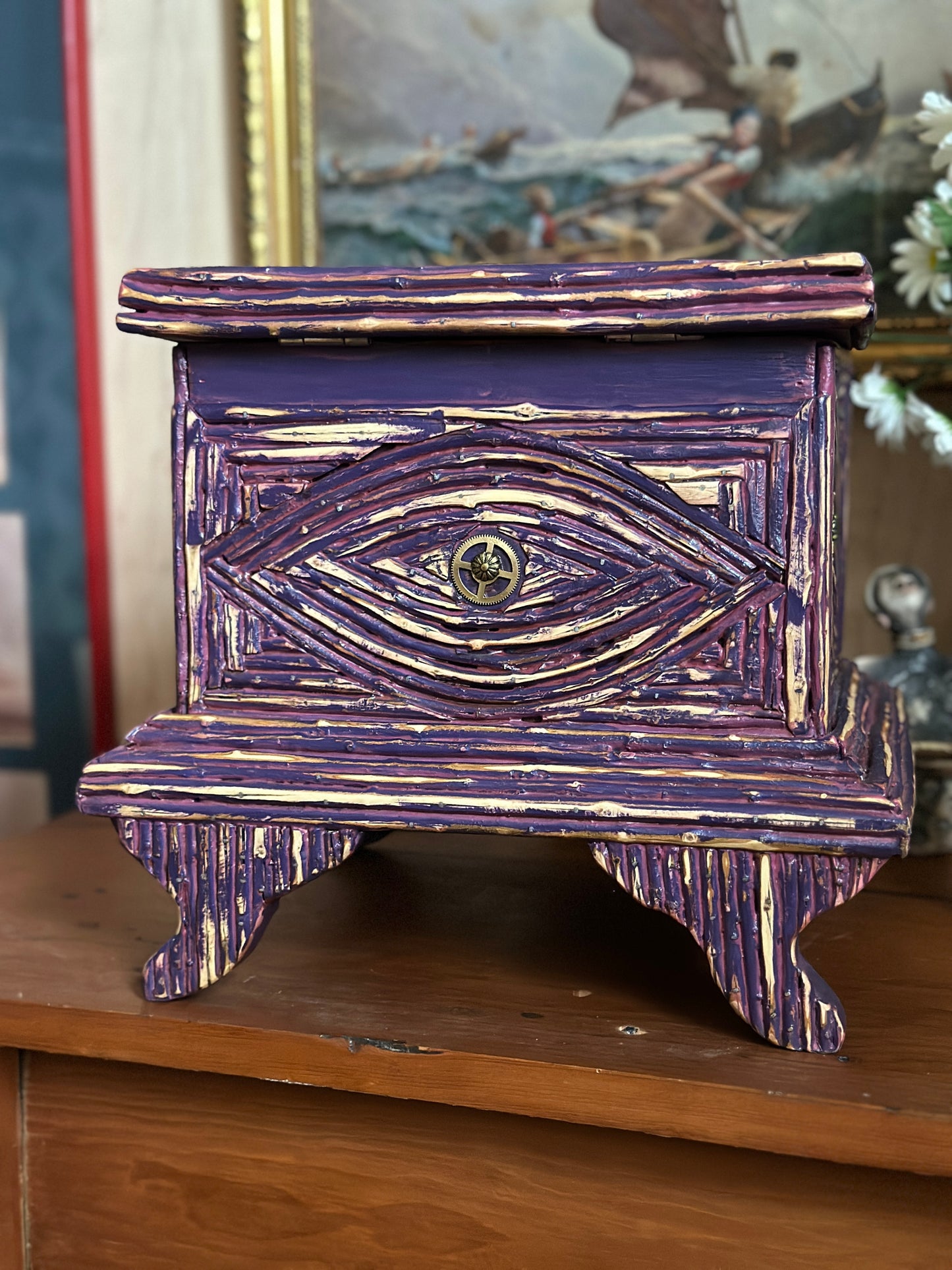 Folk Art Display Box