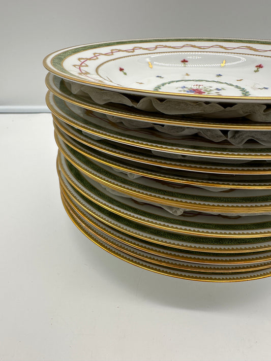 12 Limoges Vieux Paris Bowls