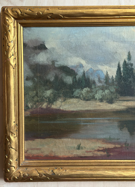 Gilt Framed Landscape