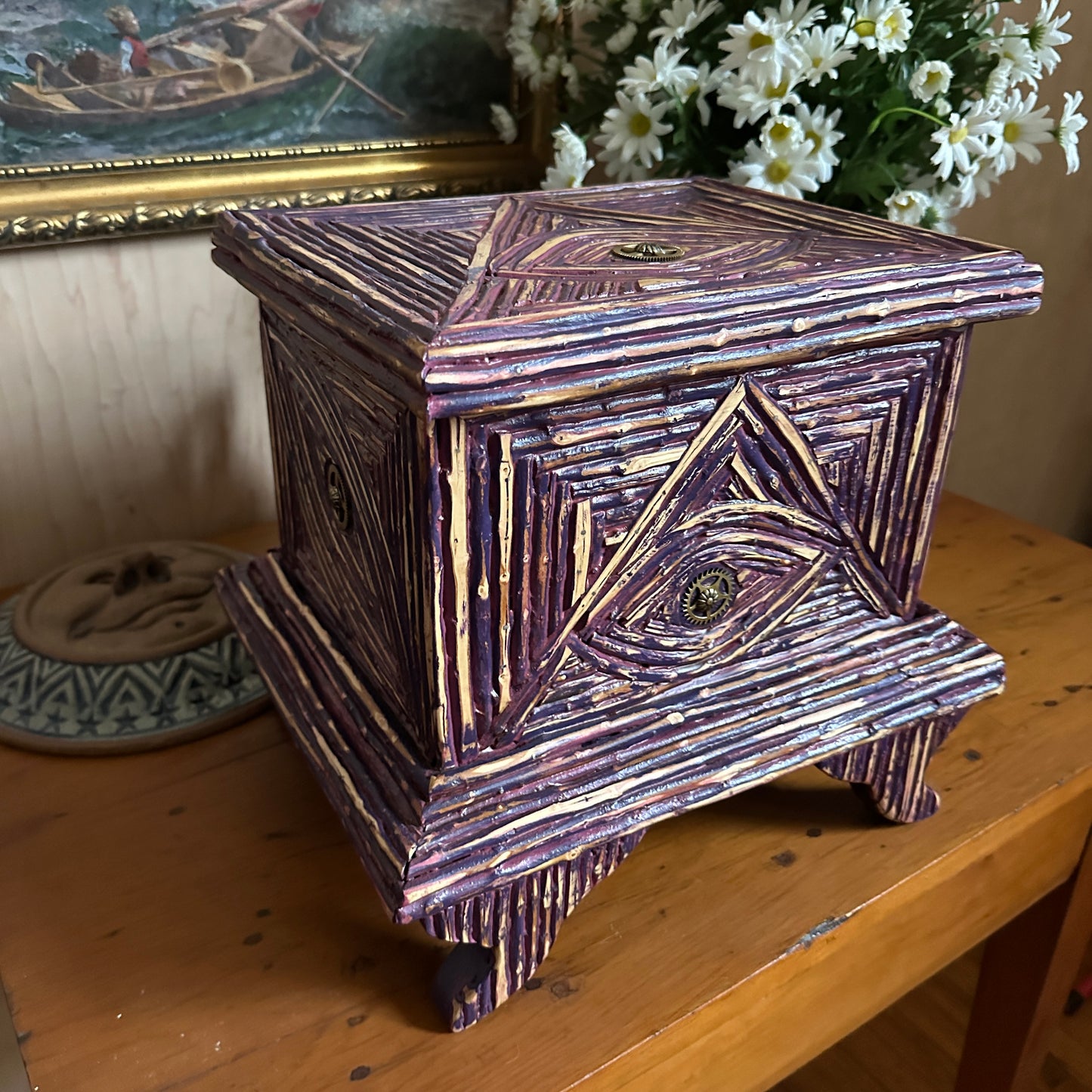 Folk Art Display Box