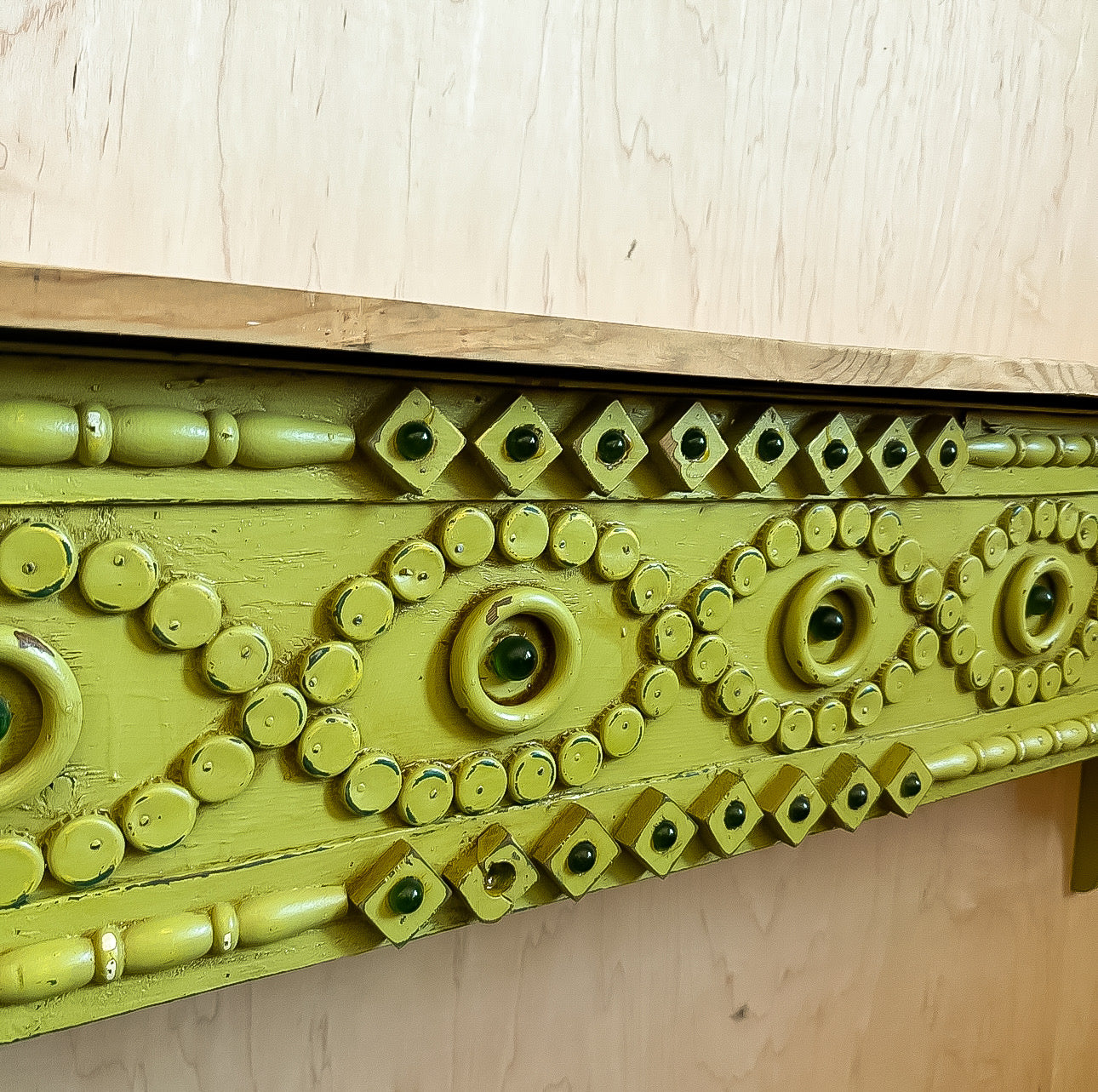 Folk Art Wall Box Ledge