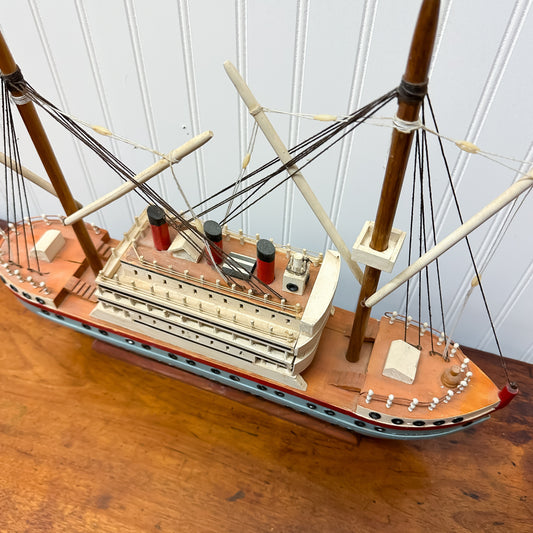 Wood Ship Model