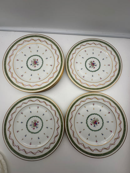 12 Limoges Vieux Paris Dinner Plates