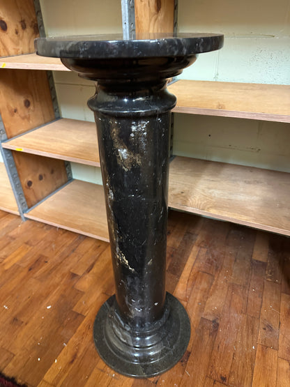 Marble Pedestal Pair