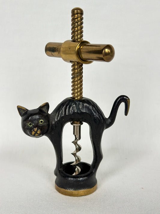 Walter Bosse Bronze Cat Corkscrew