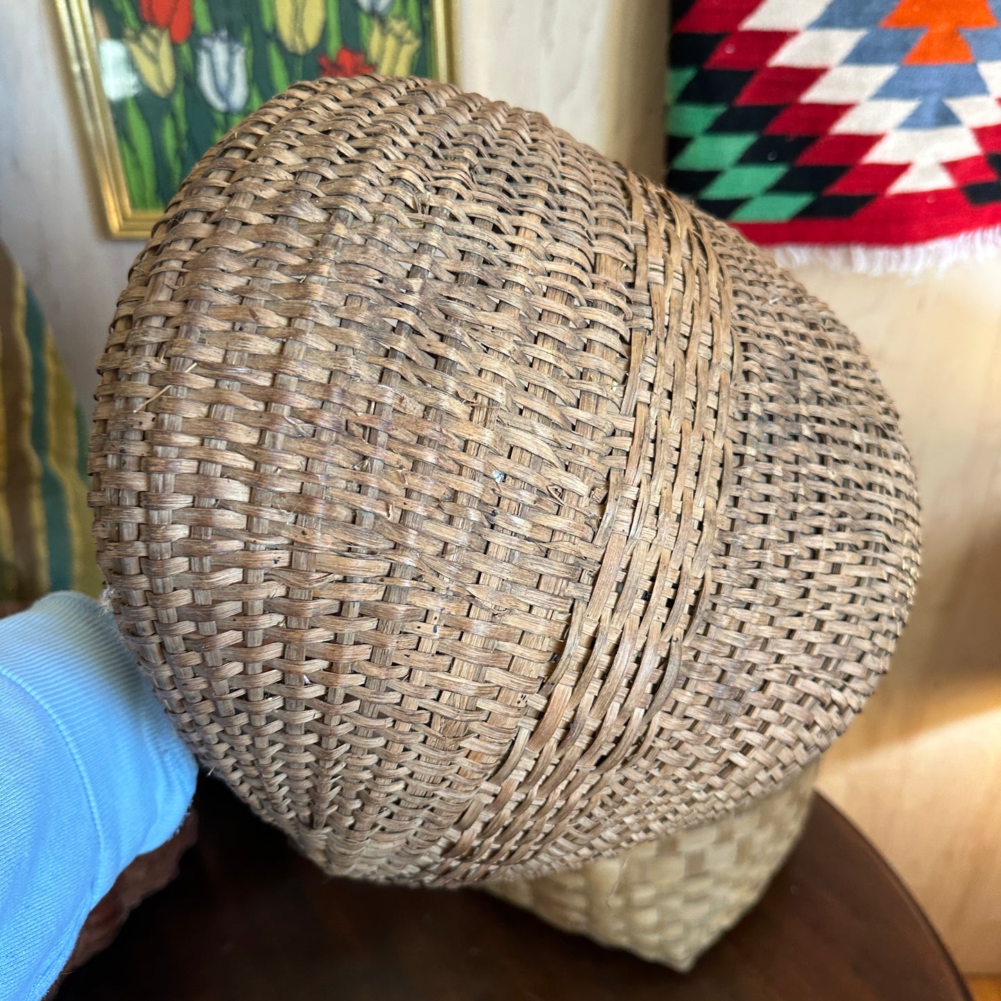 Hand Woven Gathering Basket