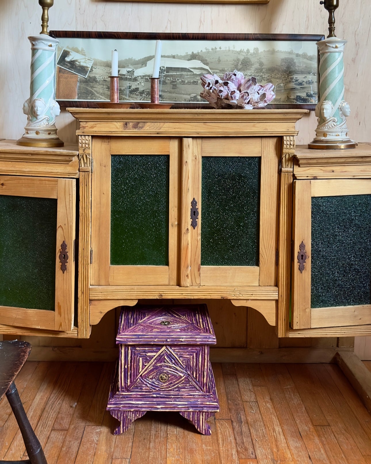 Pine & Glass Handmade Server