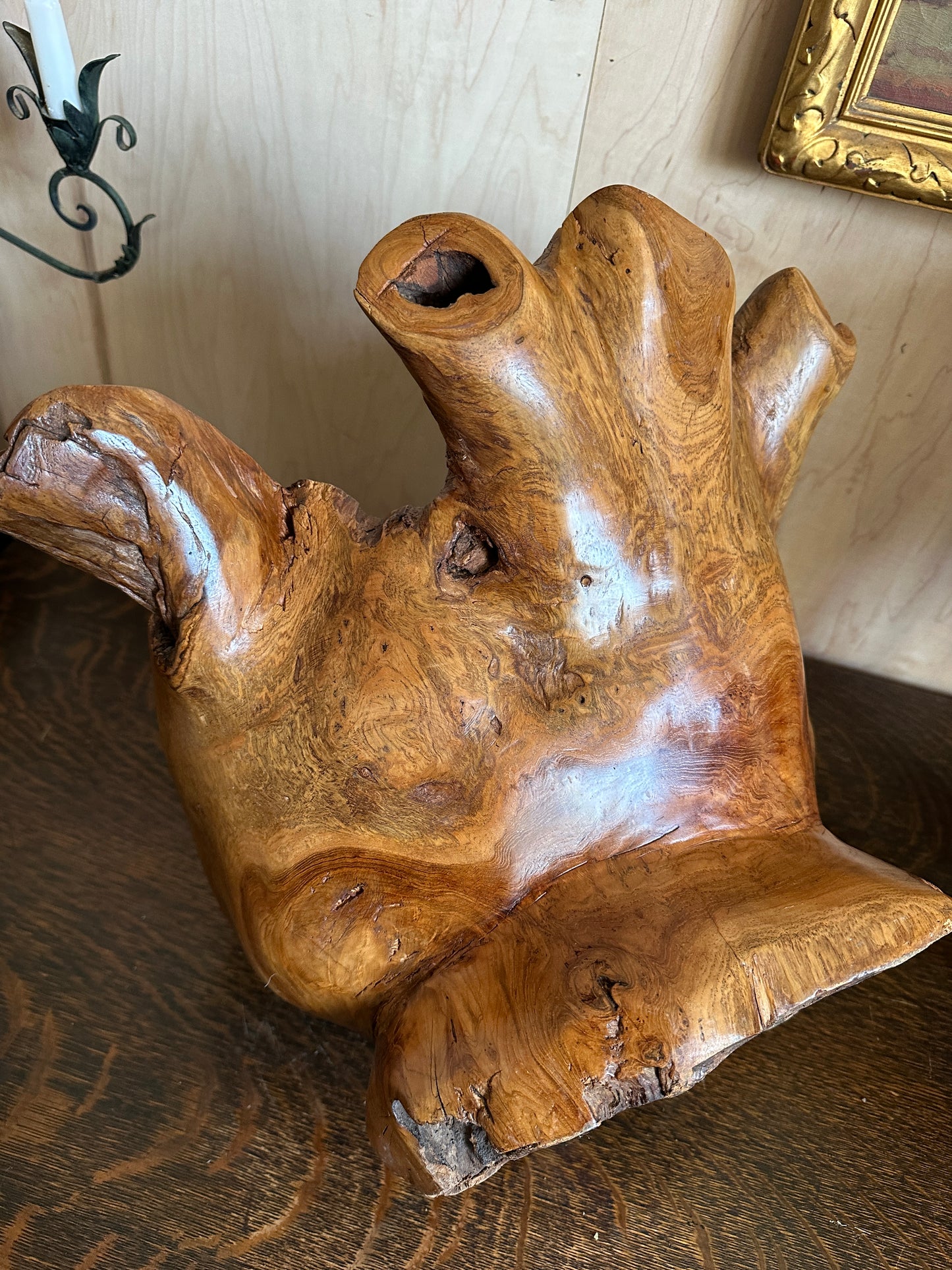 Organic Burl Bowl