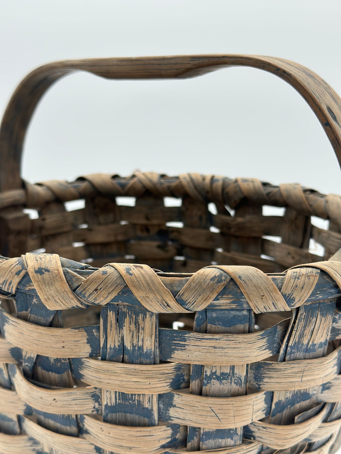 Blue Splint Basket