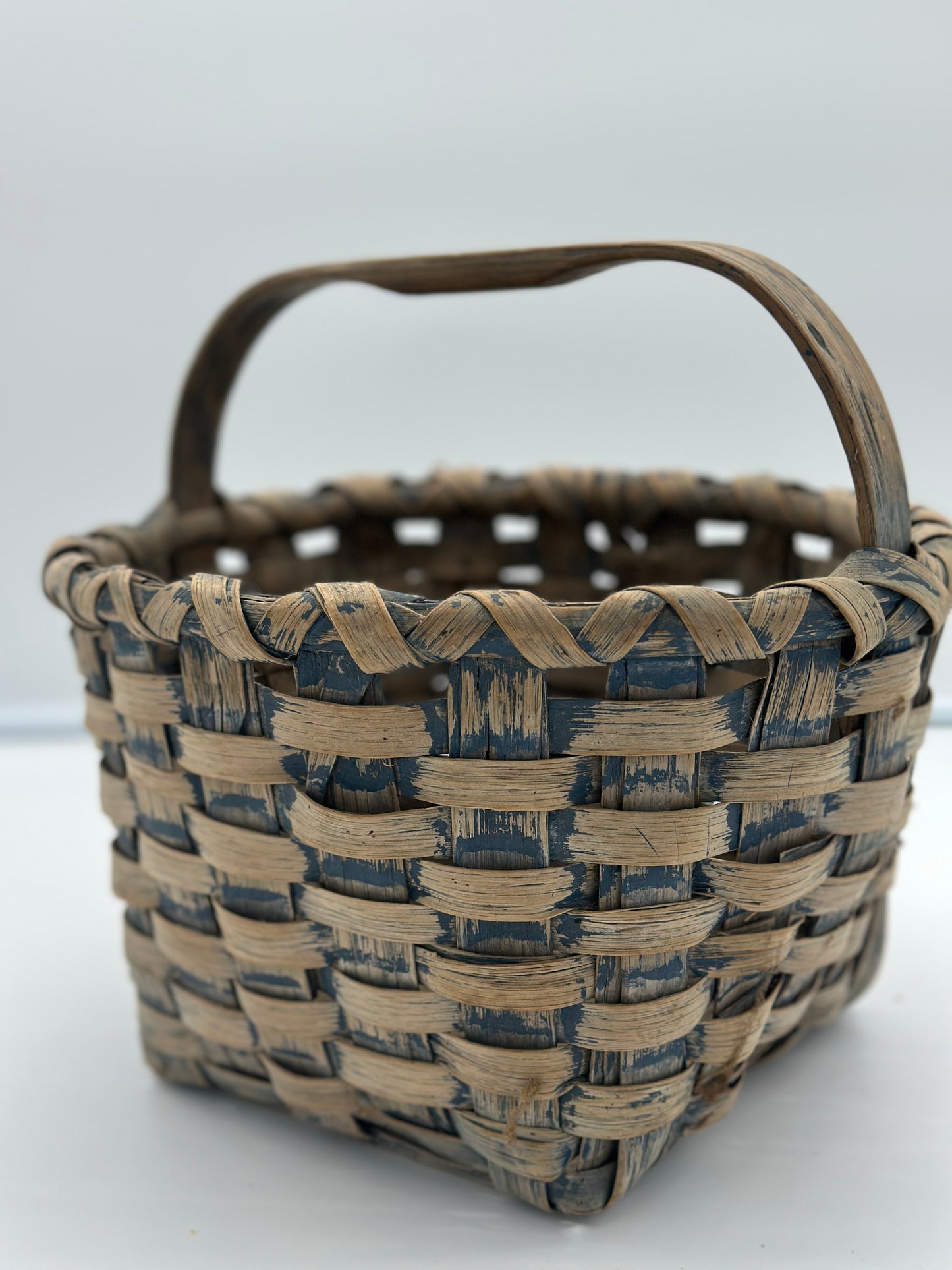 Blue Splint Basket