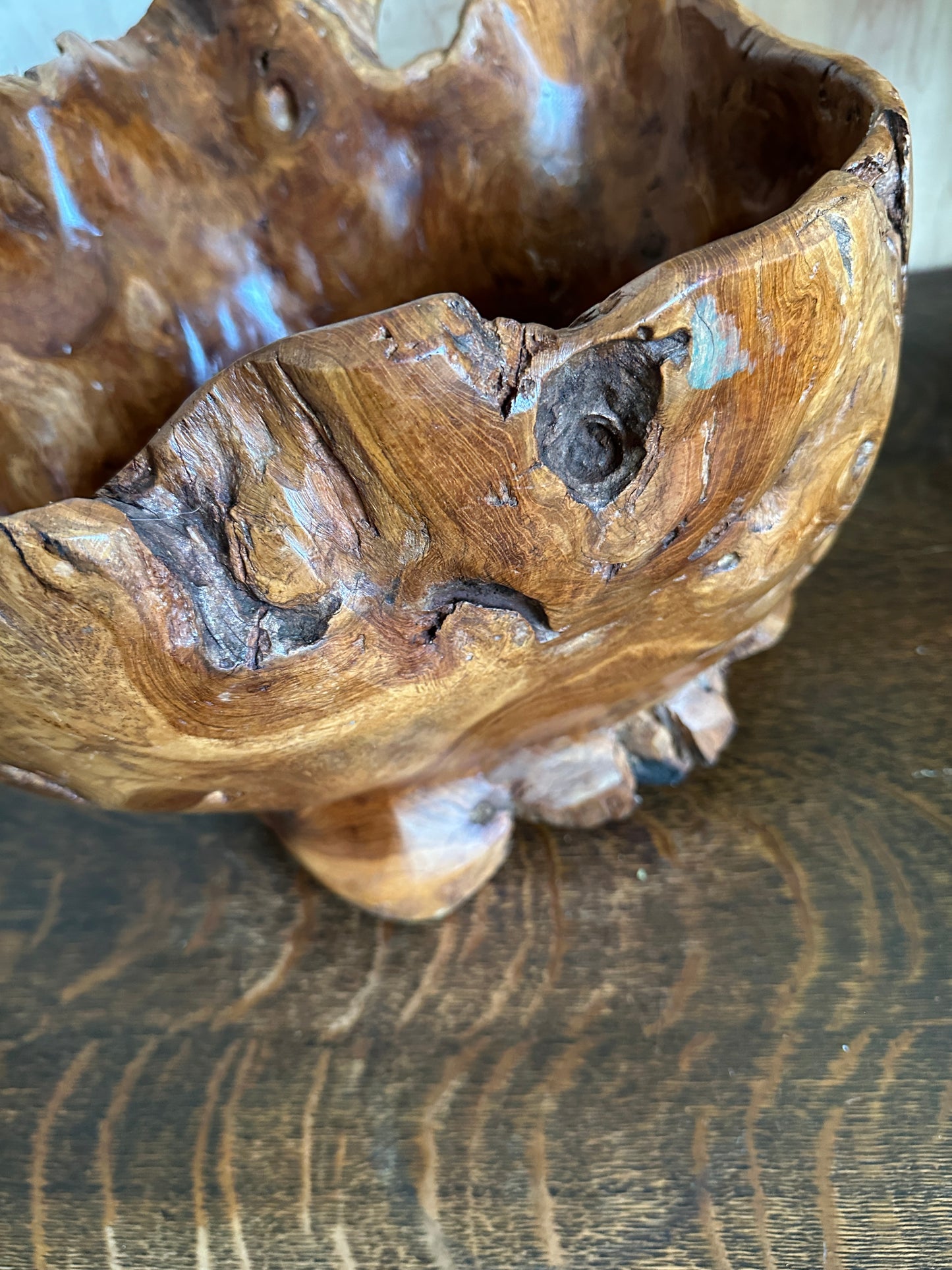 Organic Burl Bowl