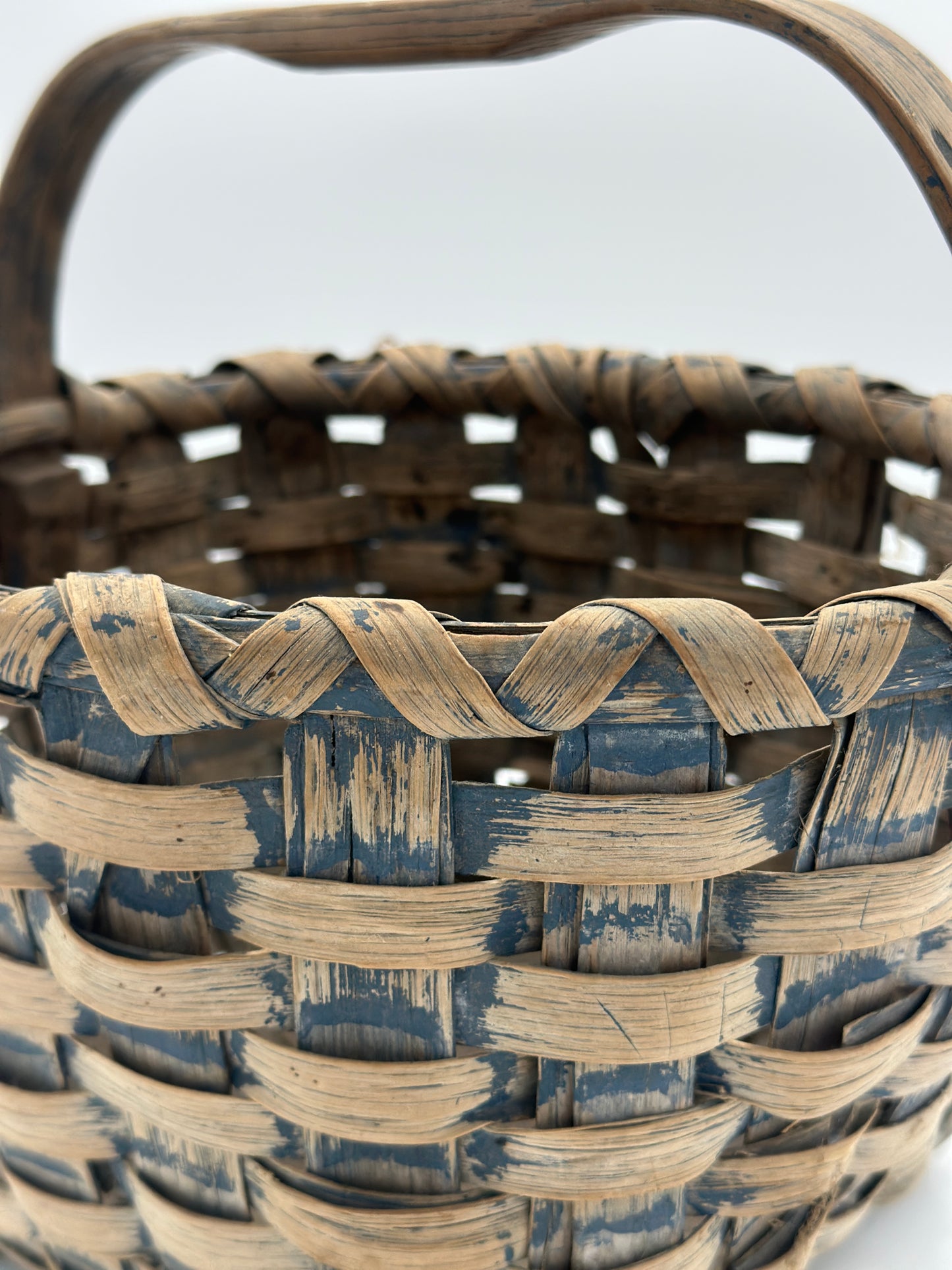 Blue Splint Basket