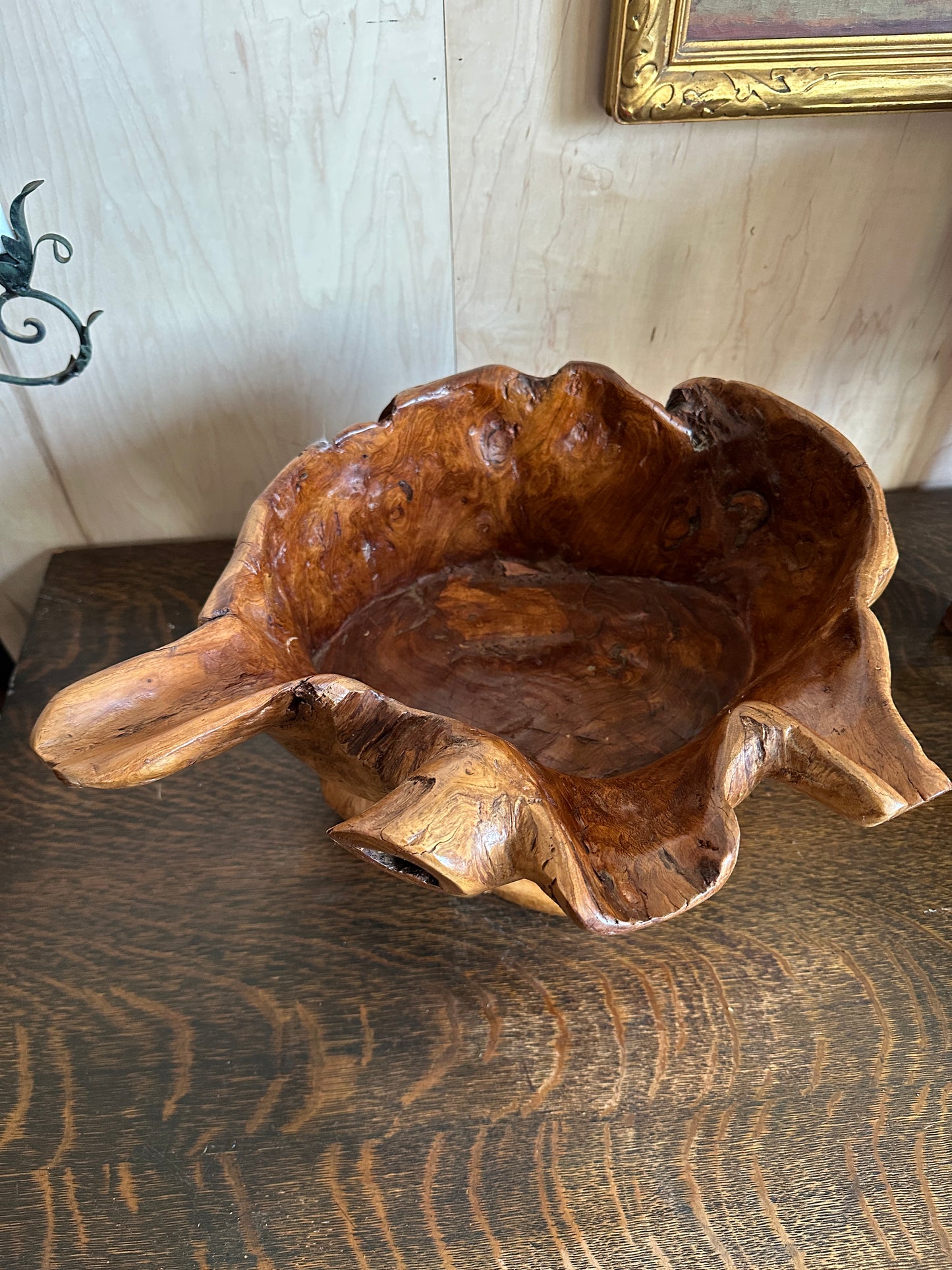 Organic Burl Bowl