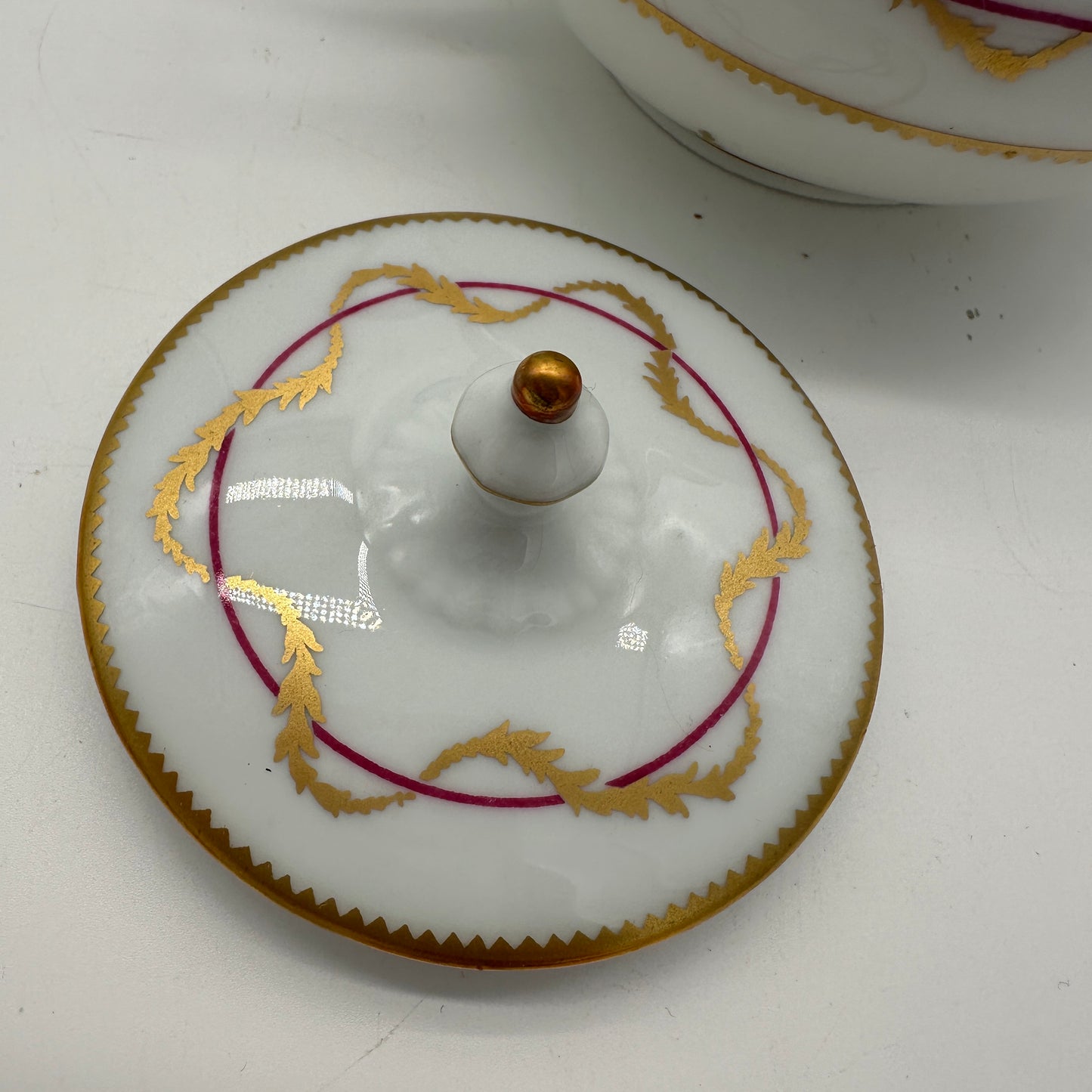 Limoges Vieux Paris Cream & Sugar Set