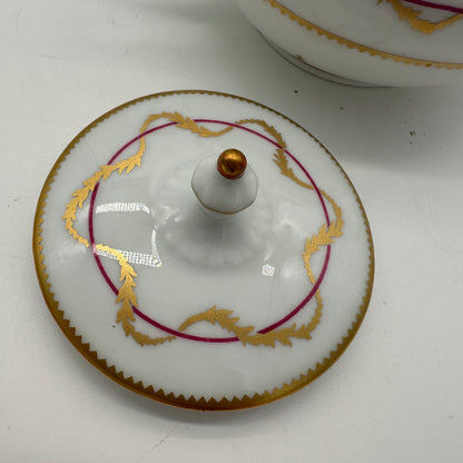 Limoges Vieux Paris Cream & Sugar Set