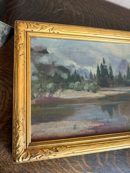 Gilt Framed Landscape