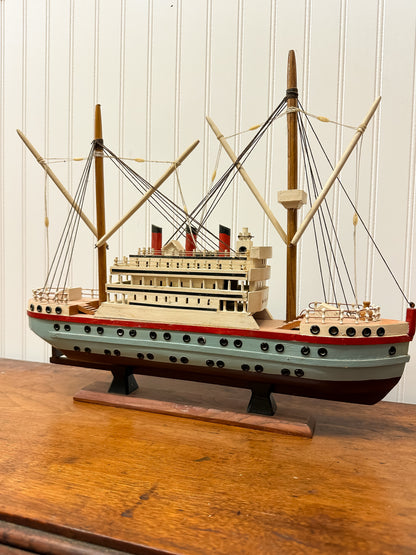 Wood Ship Model