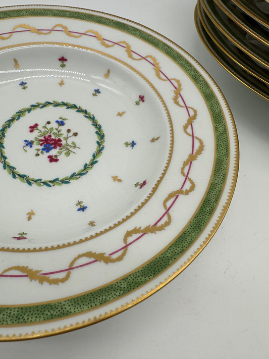 12 Limoges Vieux Paris Bowls