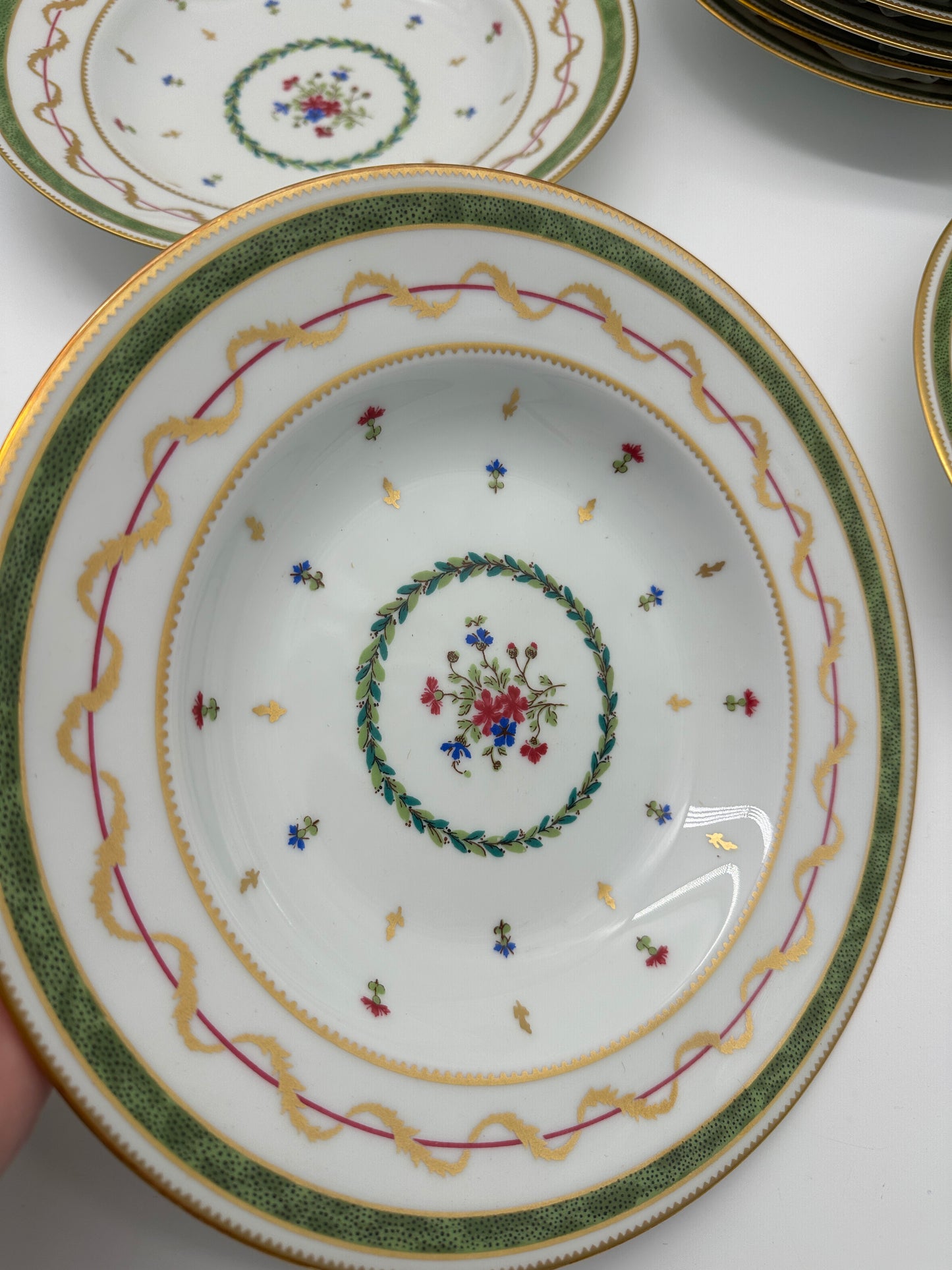12 Limoges Vieux Paris Bowls