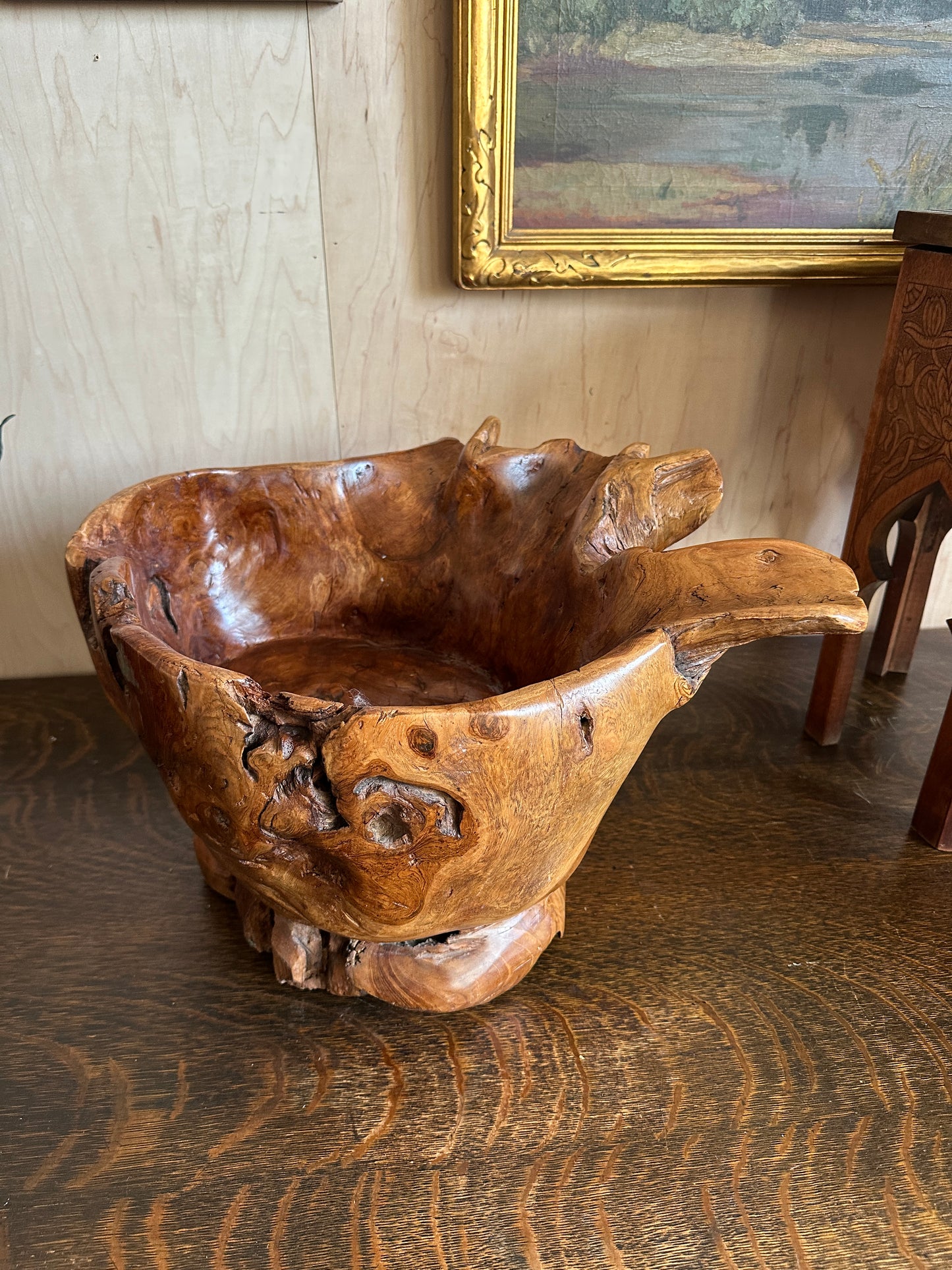 Organic Burl Bowl