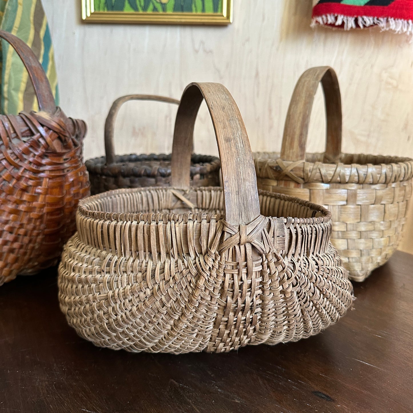 Hand Woven Gathering Basket
