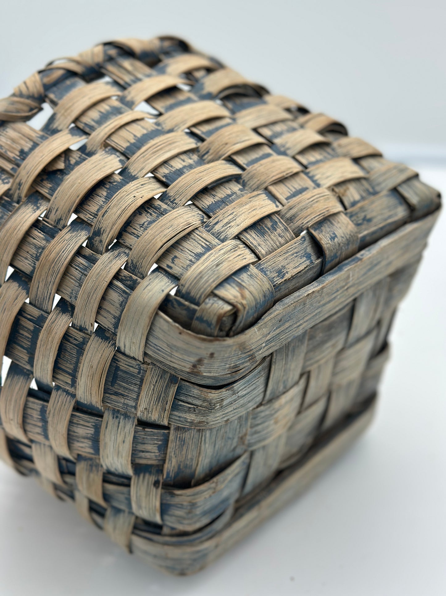 Blue Splint Basket