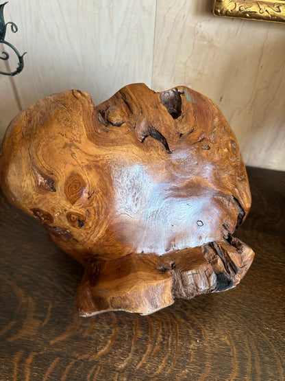 Organic Burl Bowl