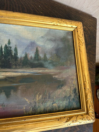 Gilt Framed Landscape