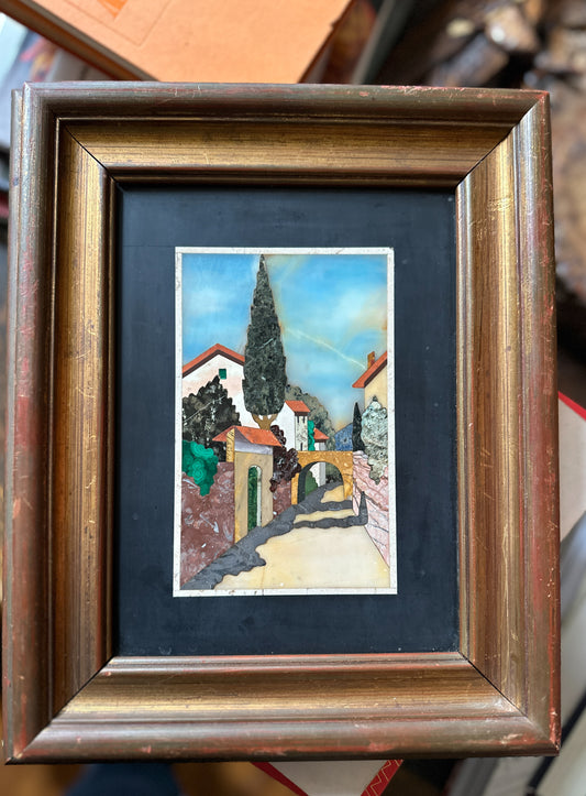 G Ugolini Pietra Dura Mosaic