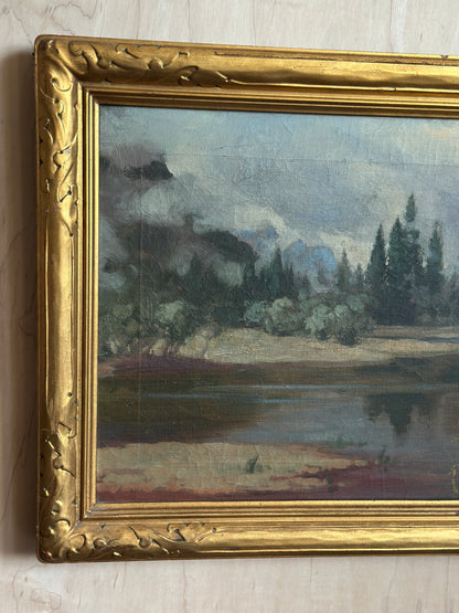Gilt Framed Landscape