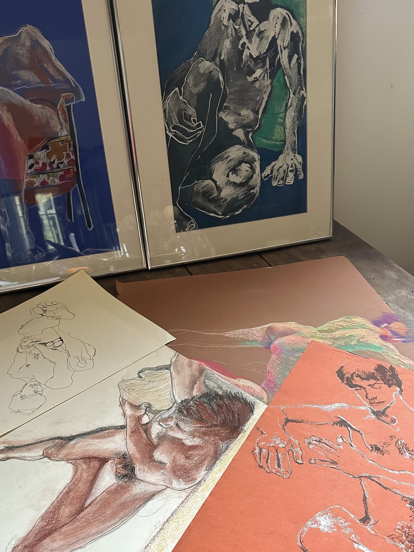 Pastel Rainbow Male Figure