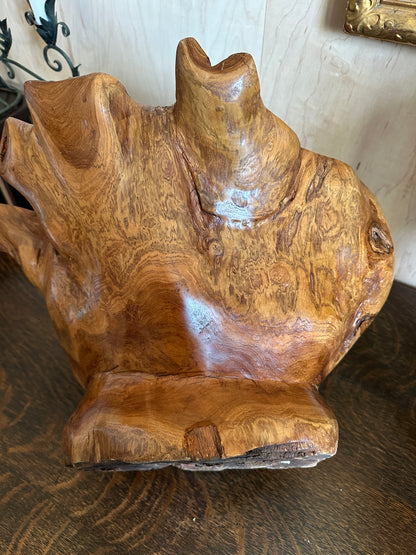 Organic Burl Bowl