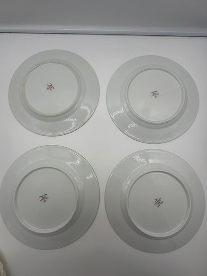 12 Limoges Vieux Paris Dinner Plates