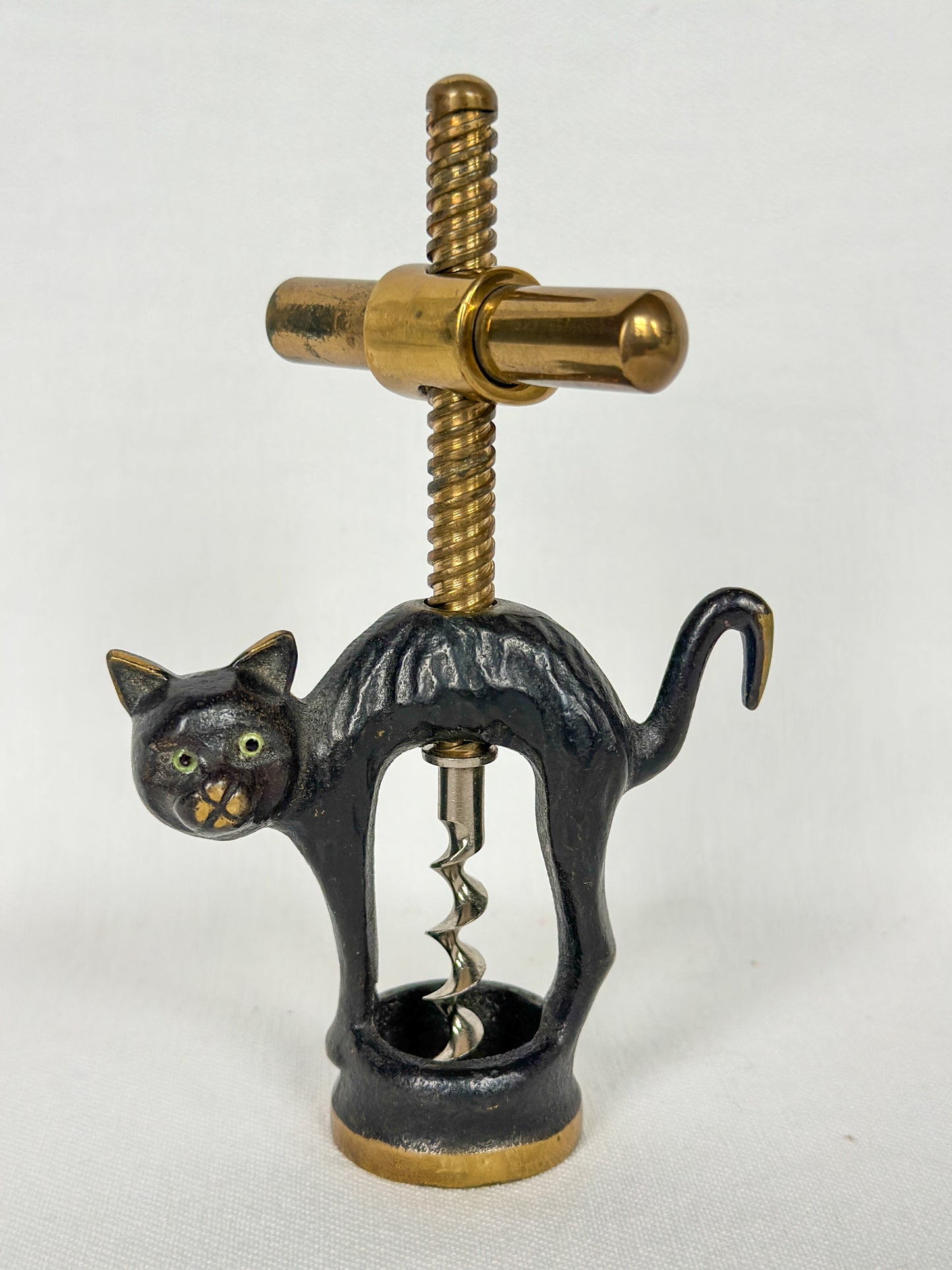 Walter Bosse Bronze Cat Corkscrew