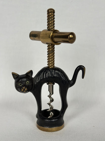 Walter Bosse Bronze Cat Corkscrew