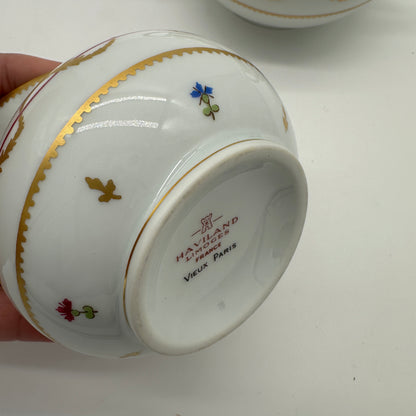 Limoges Vieux Paris Cream & Sugar Set