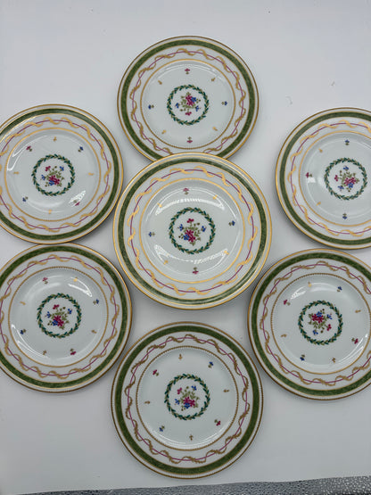 12 Limoges Vieux Paris Plates