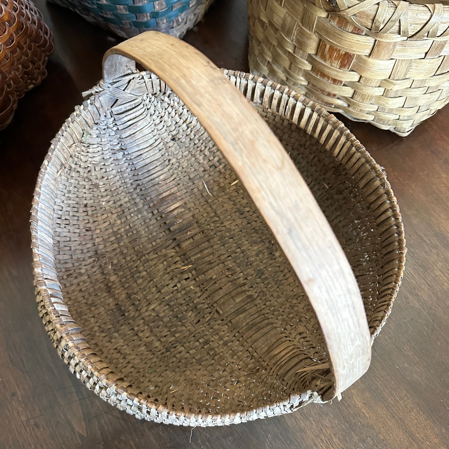 Hand Woven Gathering Basket