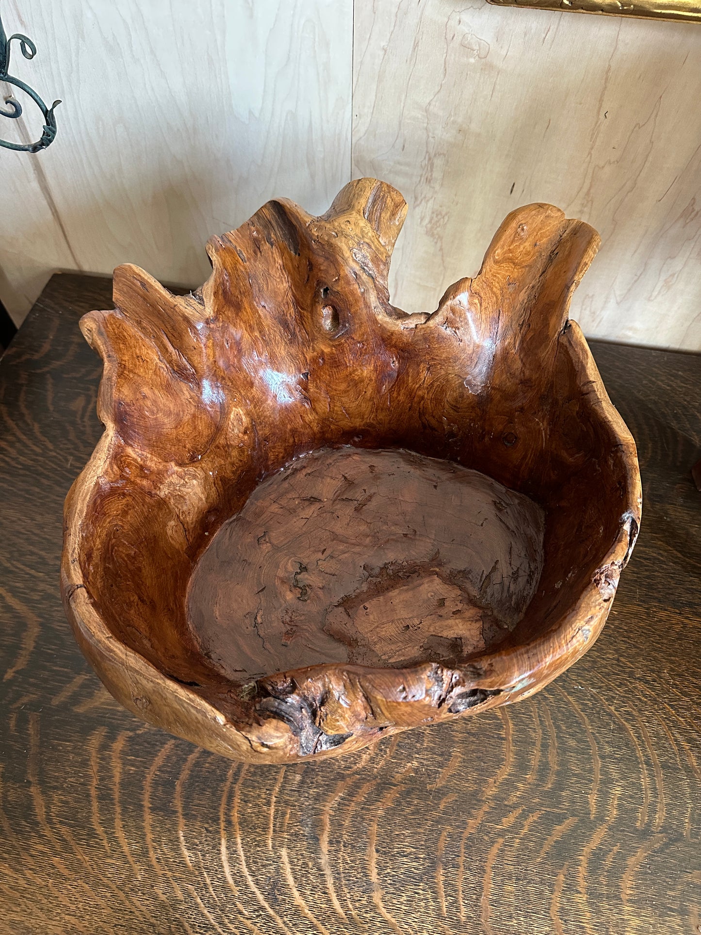 Organic Burl Bowl