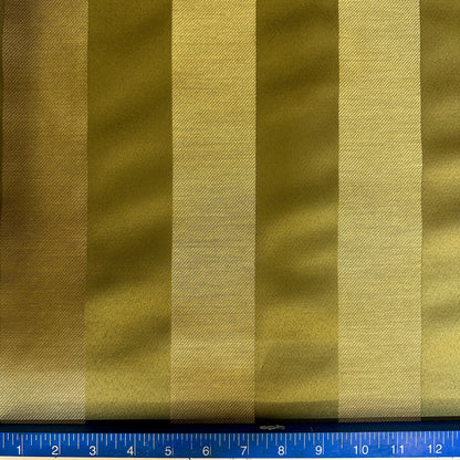 Sateen green stripe