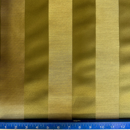 Sateen green stripe